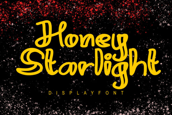 Bring Charm to Your Creations with Honey Starlight Font