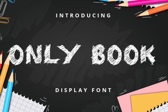 Bring Your Creations to Life with Only Book Font