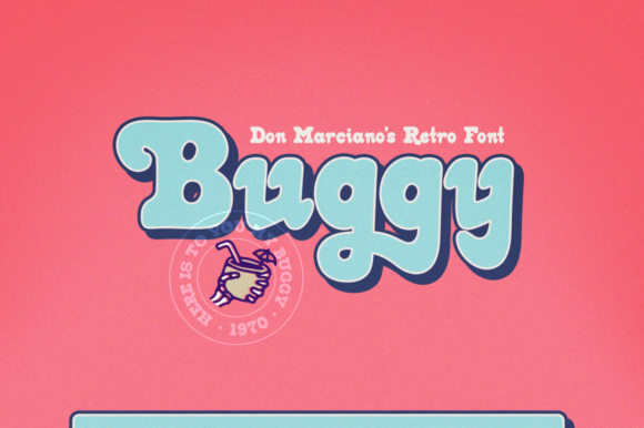 Buggy: A Bold and Retro Font for Your Brand