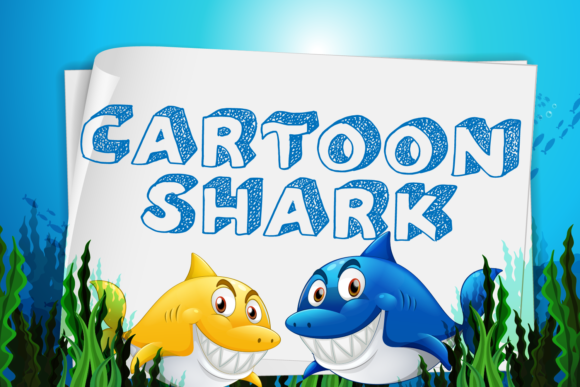 Cartoon Shark: A Charming Display Font for Editorial Design