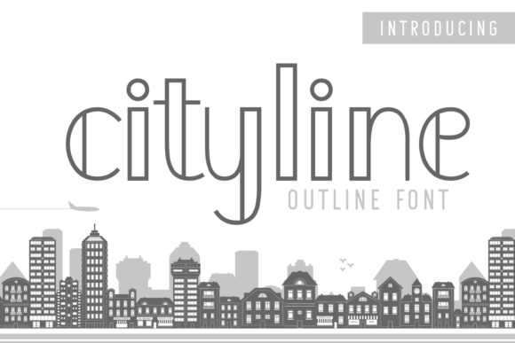 Cityline: A Trendy Display Font for Modern Web Design