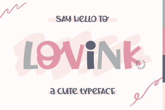 Discover Lovink: A Charming Display Font for Editorial Design