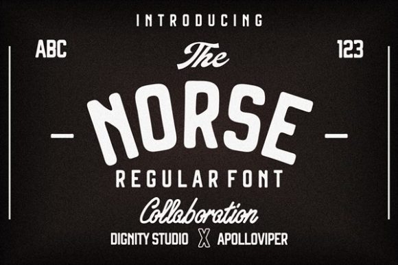 Discover Norse: A Bold, Organic Display Font for Editors