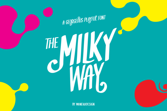 Discovering MilkyWay: A Font for Fresh and Contemporary Design