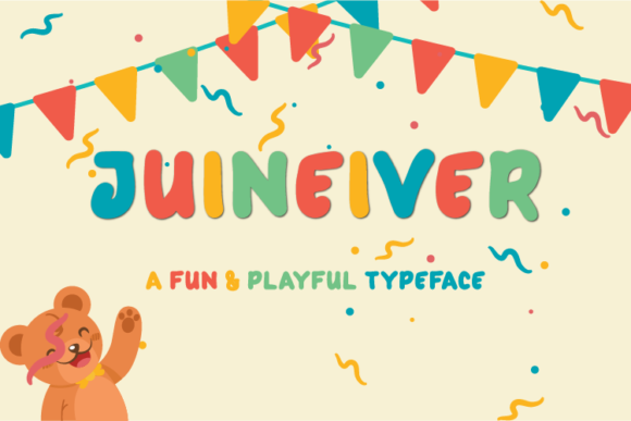 Enhance Your Brand with Juineiver: A Whimsical Display Font