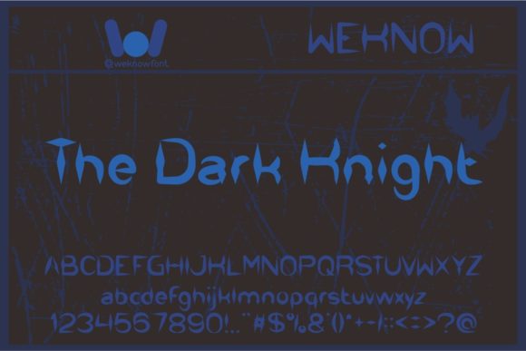Enhance Your Brand with The Dark Knight Font