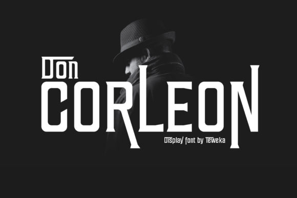 Enhance Your Designs with Don Corleon, a Stylish Display Font