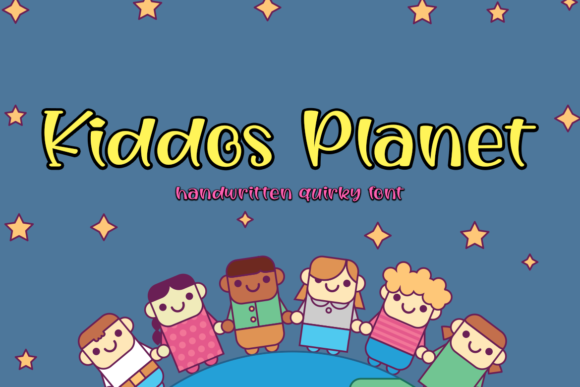 Enhance Your Editorial Design with Kiddos Planet Font