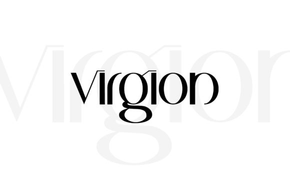 Enhance Your Web Design with Virgion, the Elegant Display Font