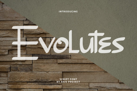 Evolutes: A Bouncy, Quirky Font for Modern Marketers