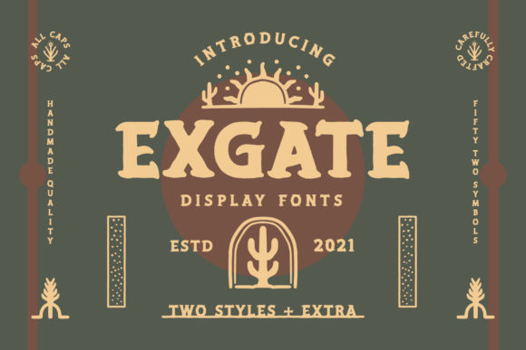 Exgate: A Bold and Versatile Typeface for Editorial Design