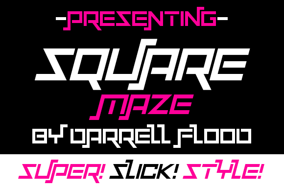 Exploring Squaremaze: A Futuristic Font for Modern Branding