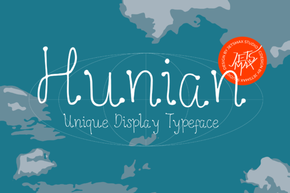 Hunian: A Cool and Thin Display Font for Engaging Visuals