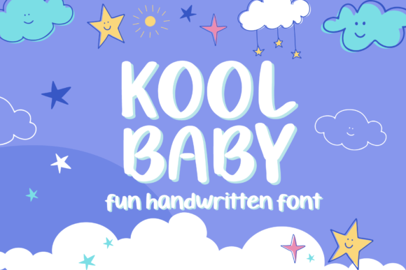 Kool Baby: A Fun and Whimsical Display Font for Creative Campaigns