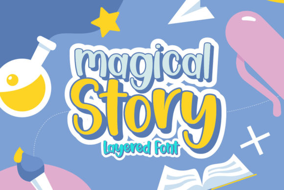 Magical Story: A Charming Display Font for Engaging Visuals