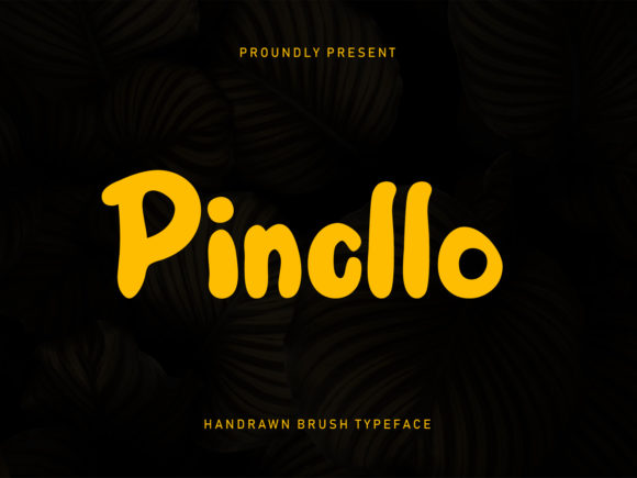 Pincllo: A Charming Display Font for Creative Makers