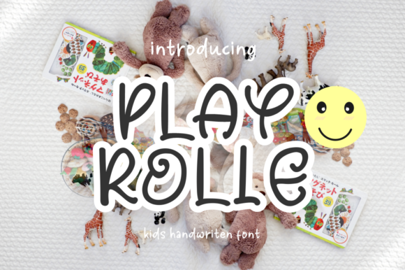 Play Rolle: A Bouncy and Quirky Display Font for Editorial Design
