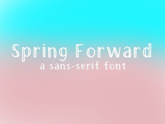Spring Forward: A Versatile Display Font for Your Next Campaign