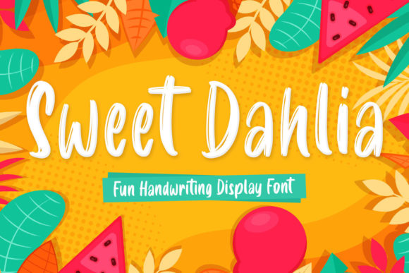Sweet Dahlia: A Playful Display Font for Modern Web Design