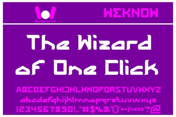 Transform Your Brand with The Wizard of One Click Font