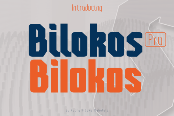 Unleash Creativity with Bilokos Pro: A Bold Display Typeface
