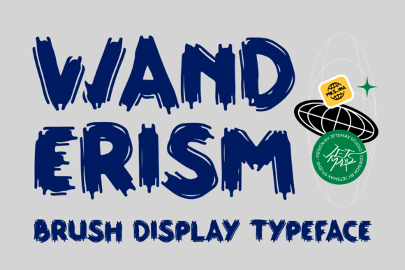 Wanderism: A Bold and Fresh Display Font for Creative Projects